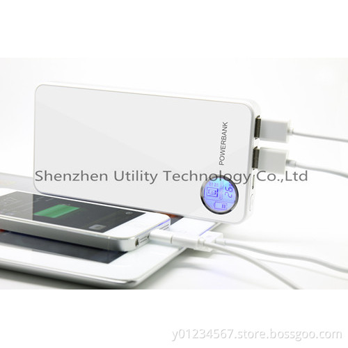 Polymer powerbank with LCD display